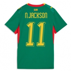 Senegal Nicolas Jackson #11 Bortedrakt Dame VM 2026 Kortermet