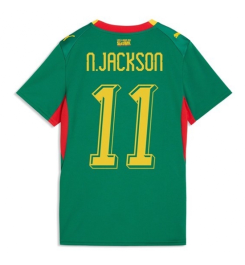 Senegal Nicolas Jackson #11 Bortedrakt Dame VM 2026 Kortermet Senegal Nicolas Jackson #11 Bortedrakt Dame VM 2026 Kortermet