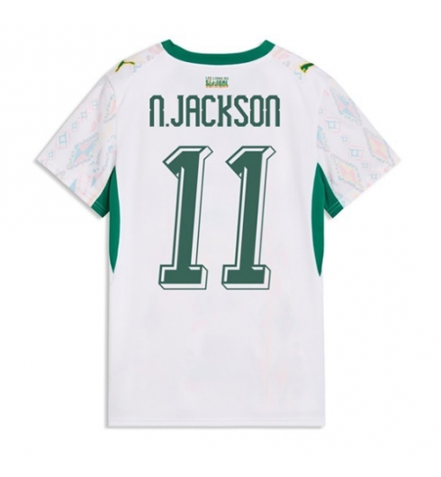 Senegal Nicolas Jackson #11 Hjemmedrakt Dame VM 2026 Kortermet Senegal Nicolas Jackson #11 Hjemmedrakt Dame VM 2026 Kortermet