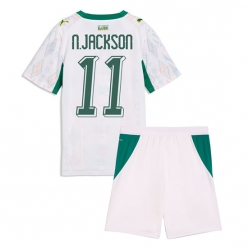 Senegal Nicolas Jackson #11 Hjemmedraktsett Barn VM 2026 Kortermet (+ Korte bukser)