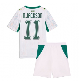 Senegal Nicolas Jackson #11 Hjemmedraktsett Barn VM 2026 Kortermet (+ Korte bukser)
