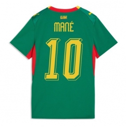 Senegal Sadio Mane #10 Bortedrakt Dame VM 2026 Kortermet