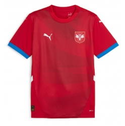 Serbia Hjemmedrakt EM 2024 Kortermet