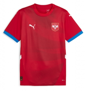 Serbia Hjemmedrakt EM 2024 Kortermet