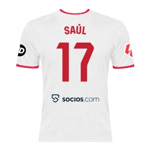 Sevilla Saul Niguez #17 Hjemmedrakt 2024-25 Kortermet