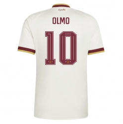 Spania Dani Olmo #10 Bortedrakt VM 2026 Kortermet