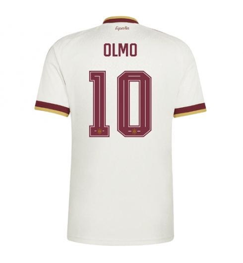 Spania Dani Olmo #10 Bortedrakt VM 2026 Kortermet Spania Dani Olmo #10 Bortedrakt VM 2026 Kortermet