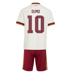 Spania Dani Olmo #10 Bortedraktsett Barn VM 2026 Kortermet (+ Korte bukser)