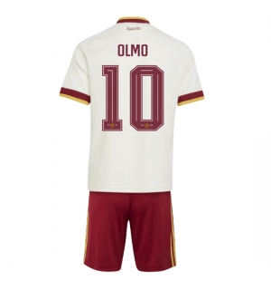 Spania Dani Olmo #10 Bortedraktsett Barn VM 2026 Kortermet (+ Korte bukser)