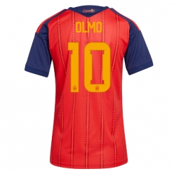 Spania Dani Olmo #10 Hjemmedrakt Dame VM 2026 Kortermet