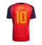 Spania Dani Olmo #10 Hjemmedrakt VM 2026 Kortermet Spania Dani Olmo #10 Hjemmedrakt VM 2026 Kortermet