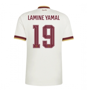 Spania Lamine Yamal #19 Bortedrakt VM 2026 Kortermet