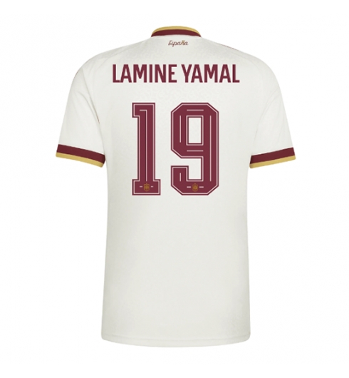 Spania Lamine Yamal #19 Bortedrakt VM 2026 Kortermet Spania Lamine Yamal #19 Bortedrakt VM 2026 Kortermet