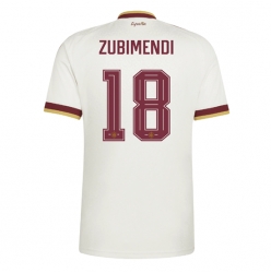 Spania Martin Zubimendi #18 Bortedrakt VM 2026 Kortermet