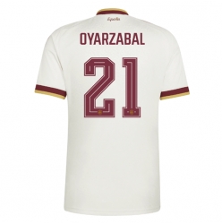 Spania Mikel Oyarzabal #21 Bortedrakt VM 2026 Kortermet