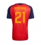 Spania Mikel Oyarzabal #21 Hjemmedrakt VM 2026 Kortermet