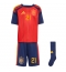 Spania Mikel Oyarzabal #21 Hjemmedraktsett Barn VM 2026 Kortermet (+ Korte bukser)