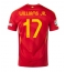 Spania Nico Williams #17 Hjemmedrakt EM 2024 Kortermet
