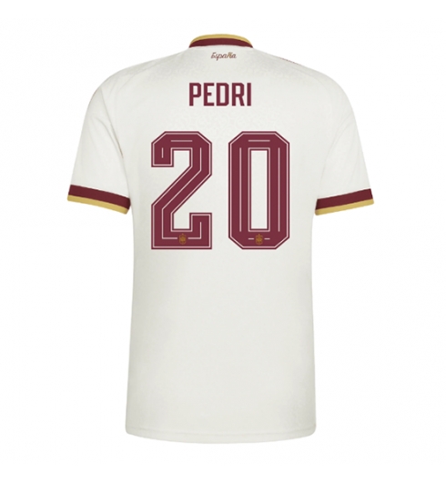 Spania Pedri Gonzalez #20 Bortedrakt VM 2026 Kortermet Spania Pedri Gonzalez #20 Bortedrakt VM 2026 Kortermet