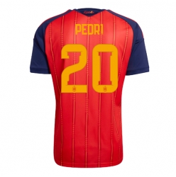 Spania Pedri Gonzalez #20 Hjemmedrakt VM 2026 Kortermet