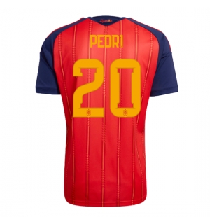 Spania Pedri Gonzalez #20 Hjemmedrakt VM 2026 Kortermet