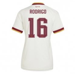 Spania Rodri Hernandez #16 Bortedrakt Dame VM 2026 Kortermet