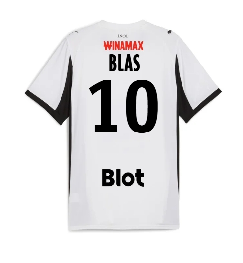 Stade Rennais Ludovic Blas #10 Bortedrakt 2025-26 Kortermet Stade Rennais Ludovic Blas #10 Bortedrakt 2025-26 Kortermet