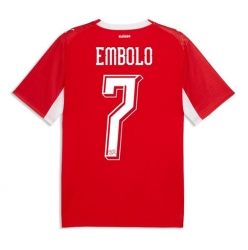 Sveits Breel Embolo #7 Hjemmedrakt VM 2026 Kortermet