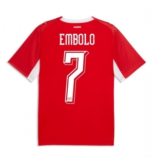 Sveits Breel Embolo #7 Hjemmedrakt VM 2026 Kortermet