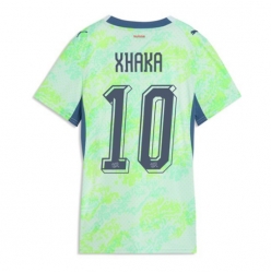 Sveits Granit Xhaka #10 Bortedrakt Dame VM 2026 Kortermet