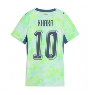 Sveits Granit Xhaka #10 Bortedrakt Dame VM 2026 Kortermet