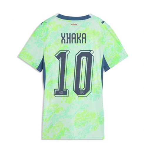 Sveits Granit Xhaka #10 Bortedrakt Dame VM 2026 Kortermet Sveits Granit Xhaka #10 Bortedrakt Dame VM 2026 Kortermet