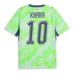 Sveits Granit Xhaka #10 Bortedrakt VM 2026 Kortermet