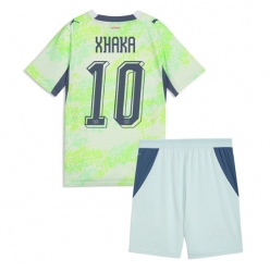Sveits Granit Xhaka #10 Bortedraktsett Barn VM 2026 Kortermet (+ Korte bukser)