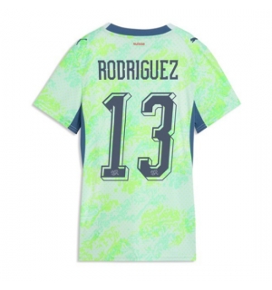 Sveits Ricardo Rodriguez #13 Bortedrakt Dame VM 2026 Kortermet