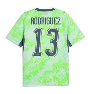 Sveits Ricardo Rodriguez #13 Bortedrakt VM 2026 Kortermet