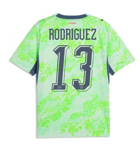 Sveits Ricardo Rodriguez #13 Bortedrakt VM 2026 Kortermet Sveits Ricardo Rodriguez #13 Bortedrakt VM 2026 Kortermet