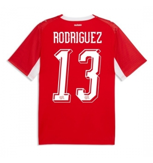 Sveits Ricardo Rodriguez #13 Hjemmedrakt VM 2026 Kortermet