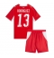 Sveits Ricardo Rodriguez #13 Hjemmedraktsett Barn VM 2026 Kortermet (+ Korte bukser)