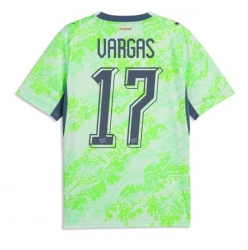 Sveits Ruben Vargas #17 Bortedrakt VM 2026 Kortermet