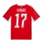 Sveits Ruben Vargas #17 Hjemmedrakt VM 2026 Kortermet Sveits Ruben Vargas #17 Hjemmedrakt VM 2026 Kortermet