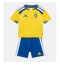 Sverige Hjemmedraktsett Barn VM 2026 Kortermet (+ Korte bukser)