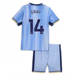 Tottenham Hotspur Archie Gray #14 Bortedraktsett Barn 2024-25 Kortermet (+ Korte bukser)