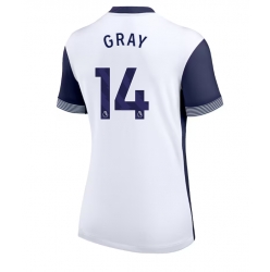 Tottenham Hotspur Archie Gray #14 Hjemmedrakt Dame 2024-25 Kortermet