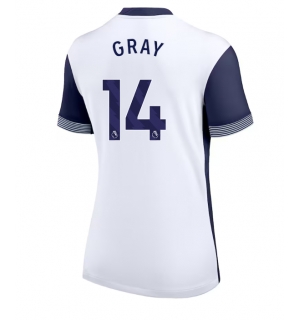 Tottenham Hotspur Archie Gray #14 Hjemmedrakt Dame 2024-25 Kortermet