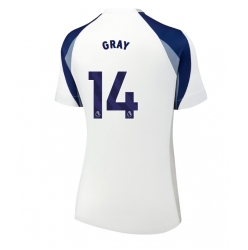 Tottenham Hotspur Archie Gray #14 Hjemmedrakt Dame 2025-26 Kortermet