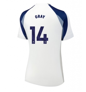 Tottenham Hotspur Archie Gray #14 Hjemmedrakt Dame 2025-26 Kortermet