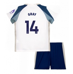 Tottenham Hotspur Archie Gray #14 Hjemmedraktsett Barn 2025-26 Kortermet (+ Korte bukser)