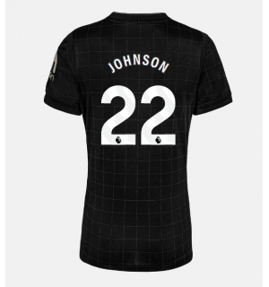 Tottenham Hotspur Brennan Johnson #22 Bortedrakt Dame 2025-26 Kortermet