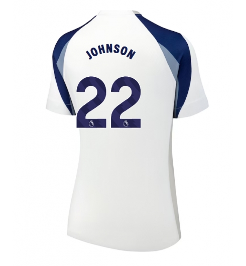 Tottenham Hotspur Brennan Johnson #22 Hjemmedrakt Dame 2025-26 Kortermet Tottenham Hotspur Brennan Johnson #22 Hjemmedrakt Dame 2025-26 Kortermet